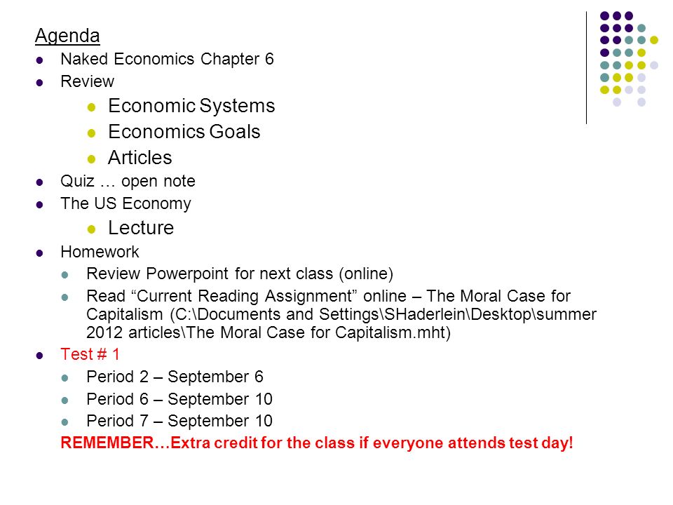 Economics homework help please economic systems